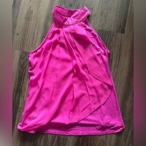 Brina & Em Mixed Media Halter Tank